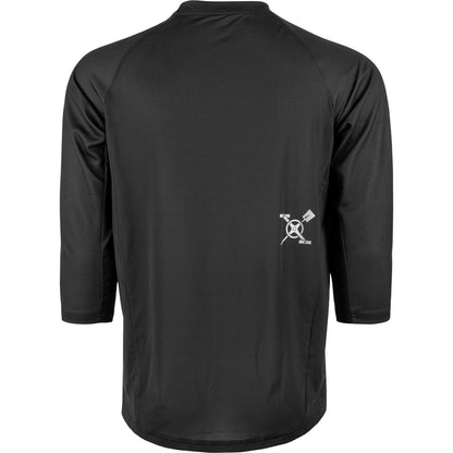 Fly Racing Ripa 3/4 Sleeve Jersey - Black/Grey - Large 352-8130L_1158923
