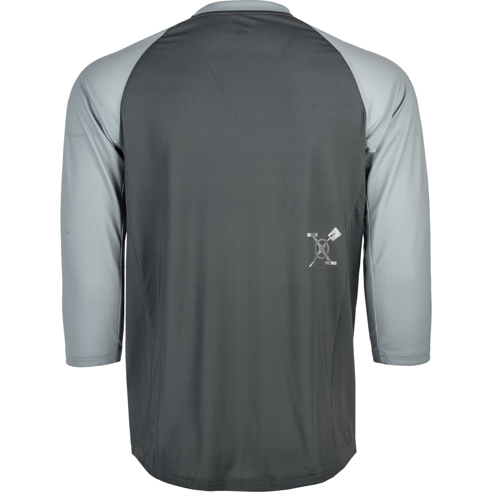 Fly Racing Ripa 3/4 Sleeve Jersey - Grey/Light Grey - 2XL 352-81332X_1158980