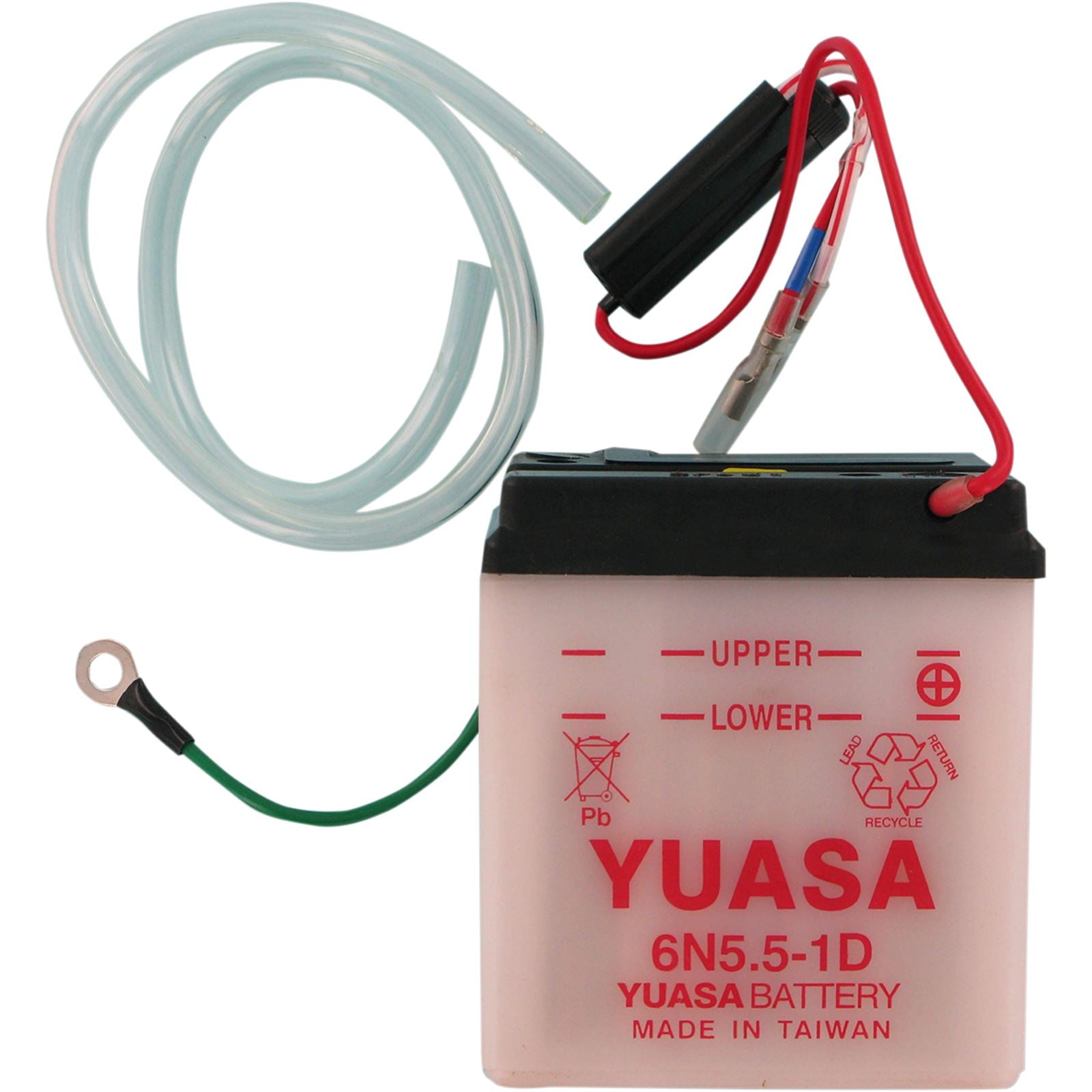 Yuasa Battery 6N5.5-1D Conventional electrolyte Sold Separately YUAM2655B_501468