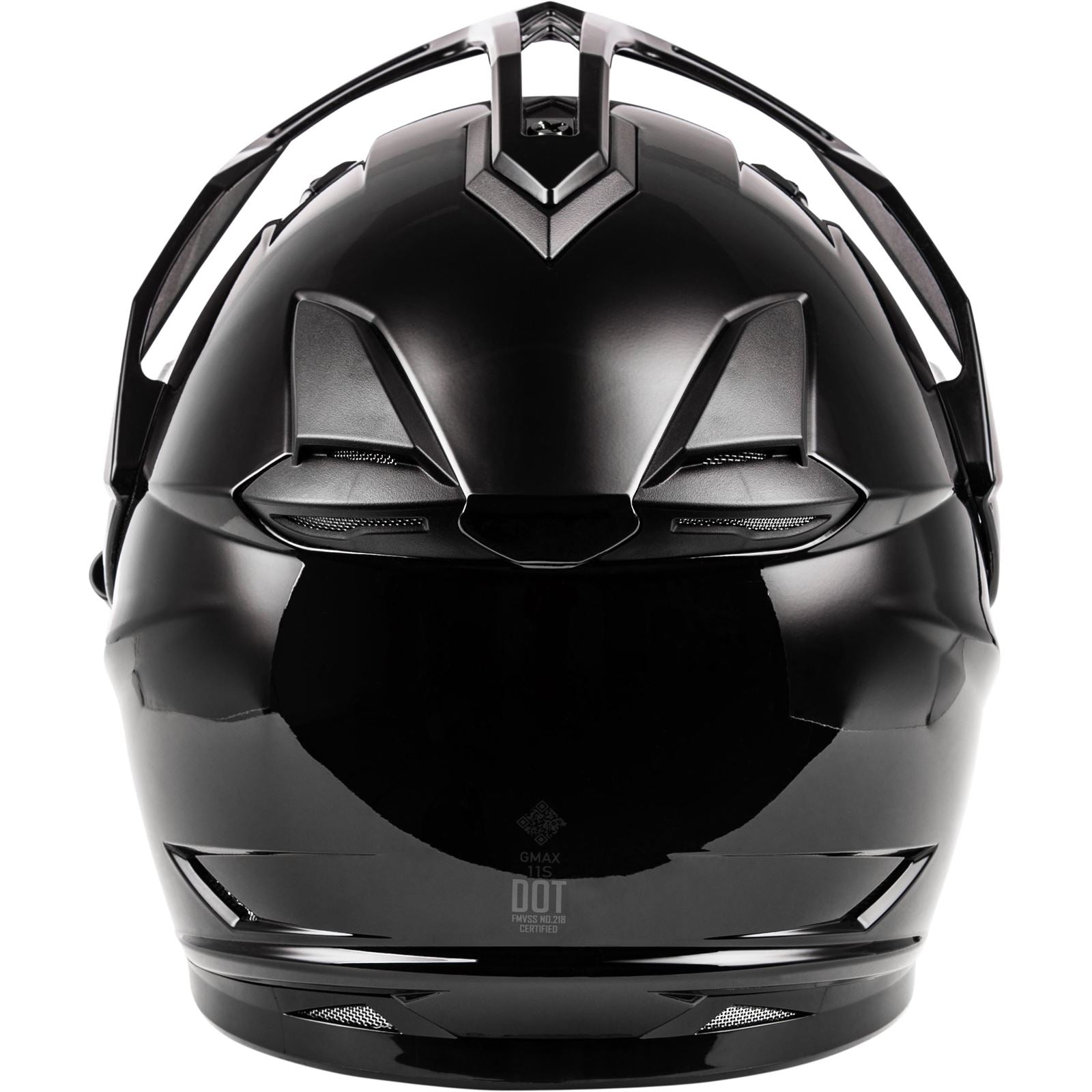 GMax GM-11S Dual Sport Snow Helmet - Black _1706512