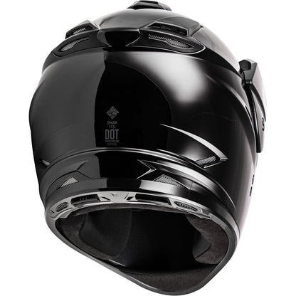 GMax GM-11S Dual Sport Snow Helmet - Black _1710392