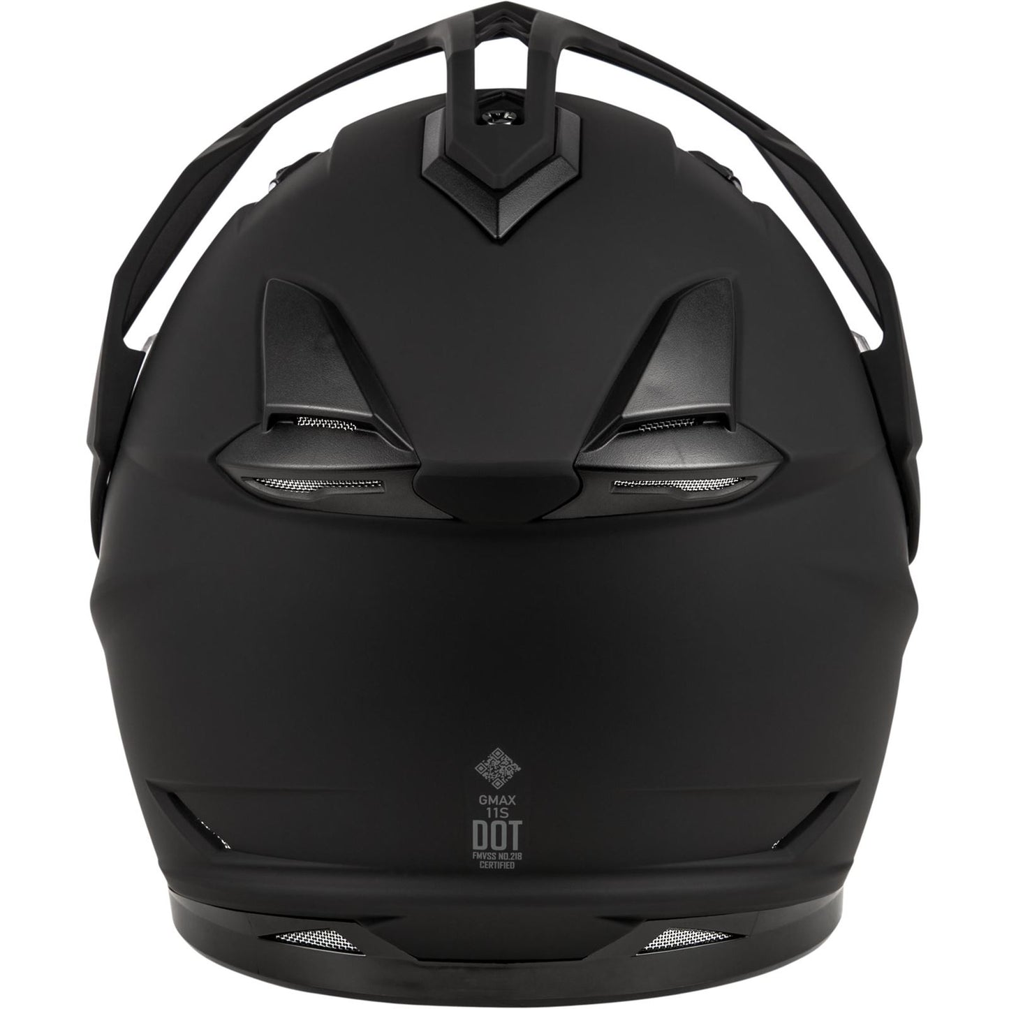 GMax GM-11S Dual Sport Helmet with Electric Shield - Matte Black_1707366