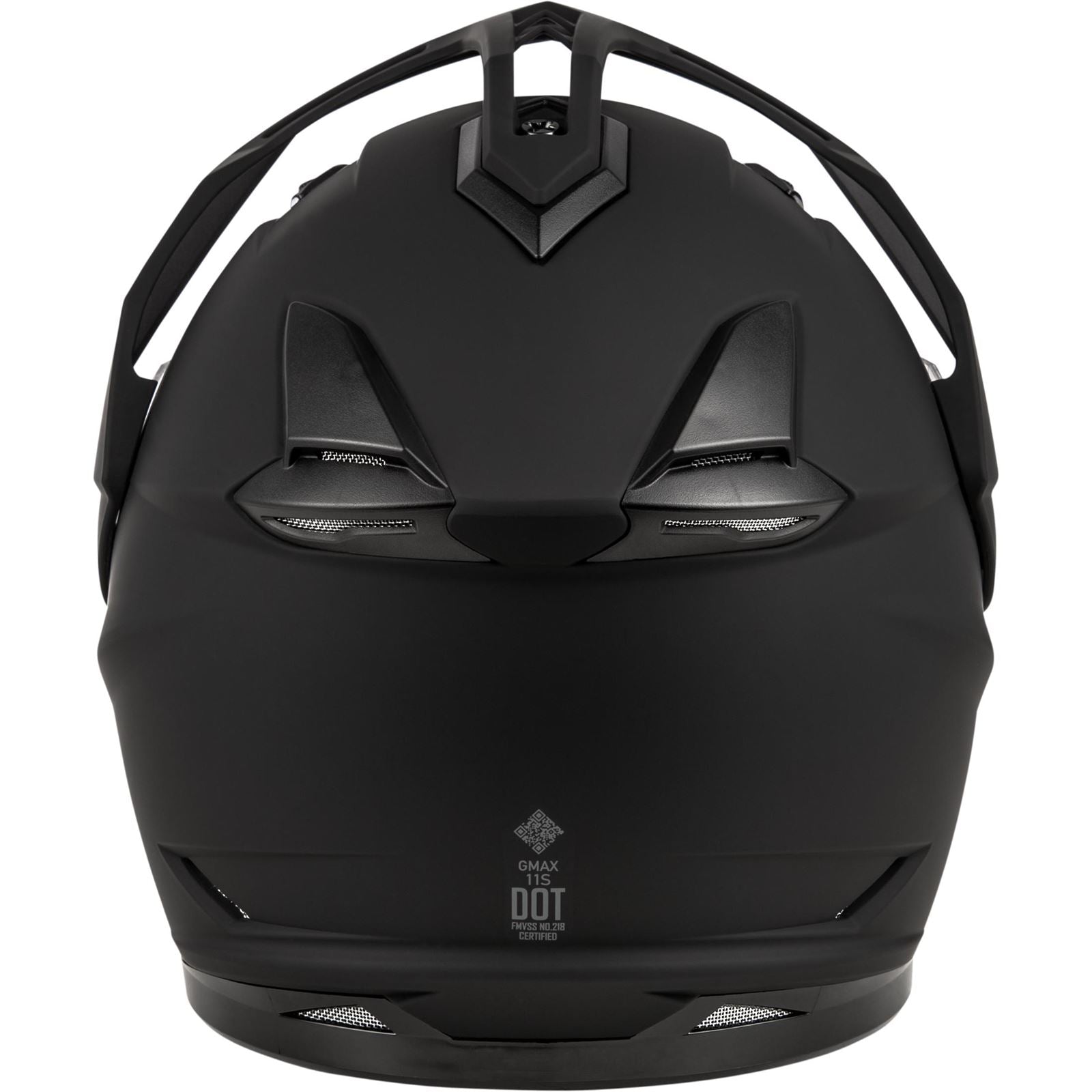 GMax GM-11S Dual Sport Helmet with Electric Shield - Matte Black_1707366