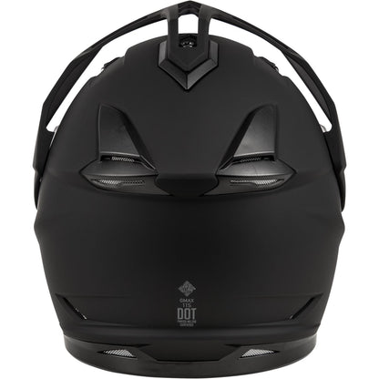 GMax GM-11S Dual Sport Helmet with Electric Shield - Matte Black_1707366
