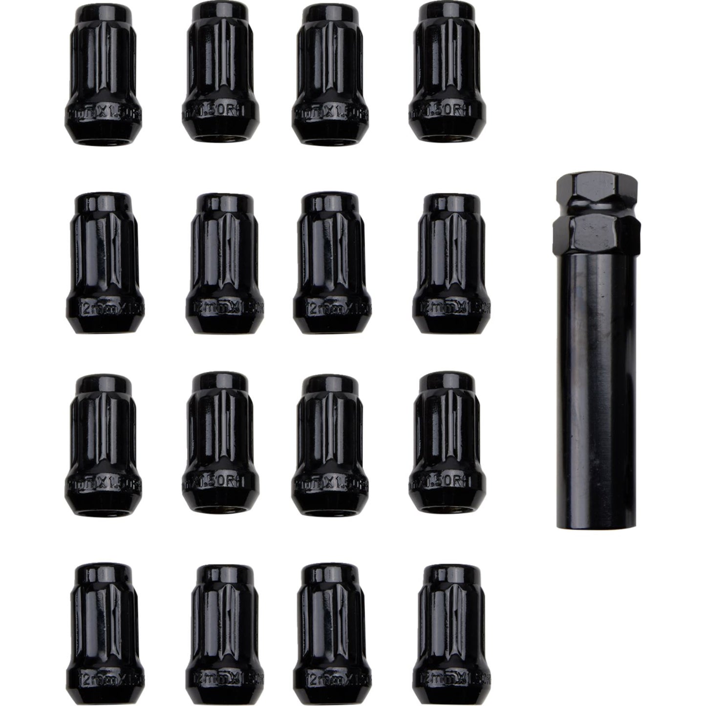 ITP Lug Nut - Black - 12 mm BLUG20BX_1375228
