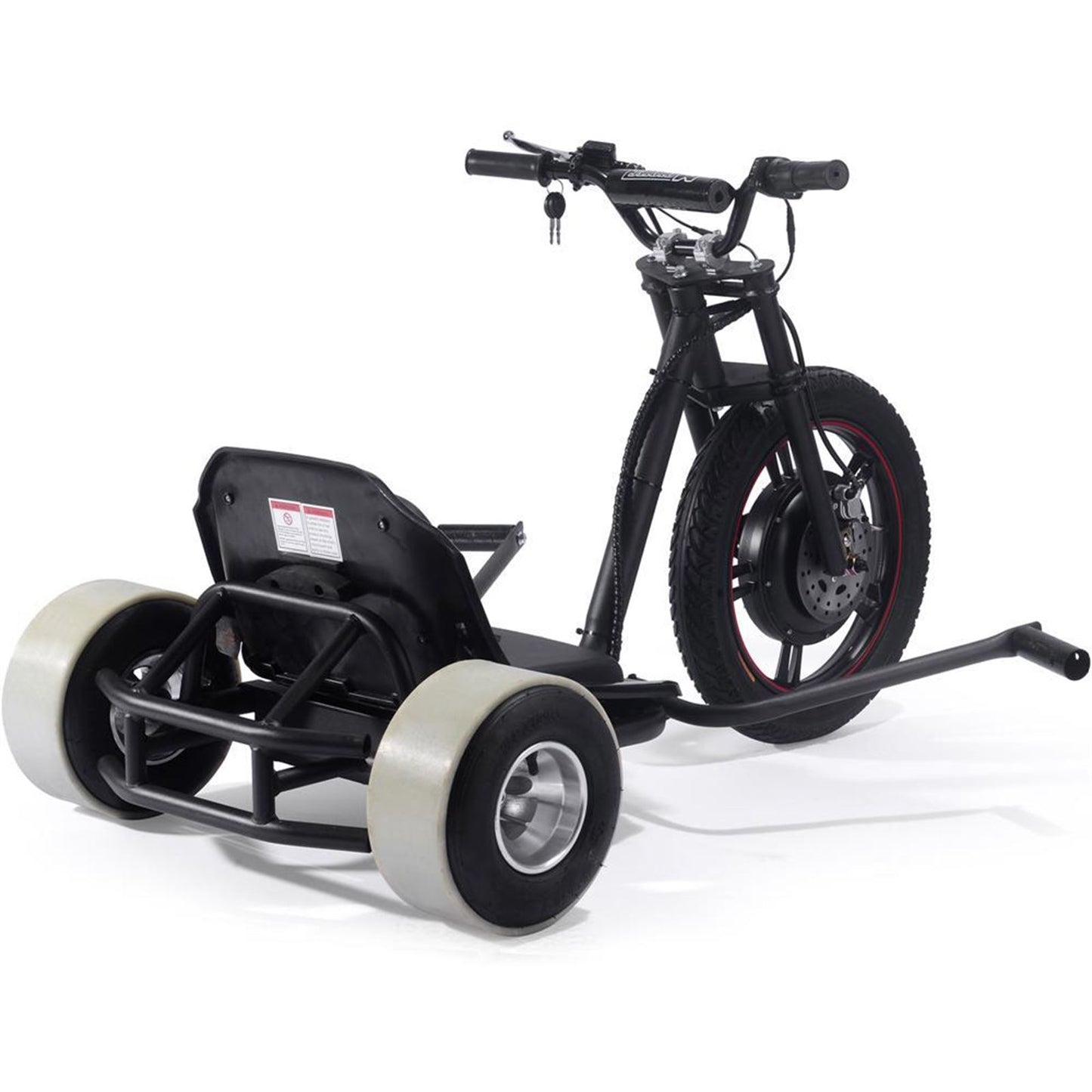 MotoTec USA Drifter 48v 800w Electric Trike MT-Drifter-800-Lithium_Black_1160042