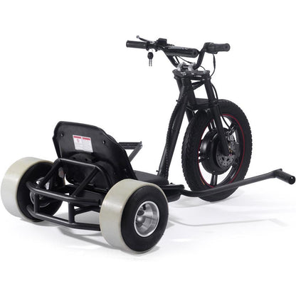 MotoTec USA Drifter 48v 800w Electric Trike MT-Drifter-800-Lithium_Black_1160042