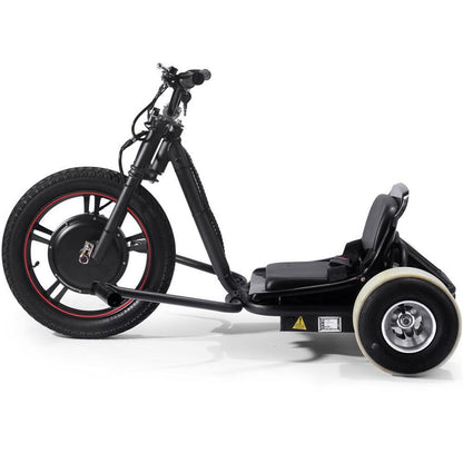 MotoTec USA Drifter 48v 800w Electric Trike MT-Drifter-800-Lithium_Black_1160044