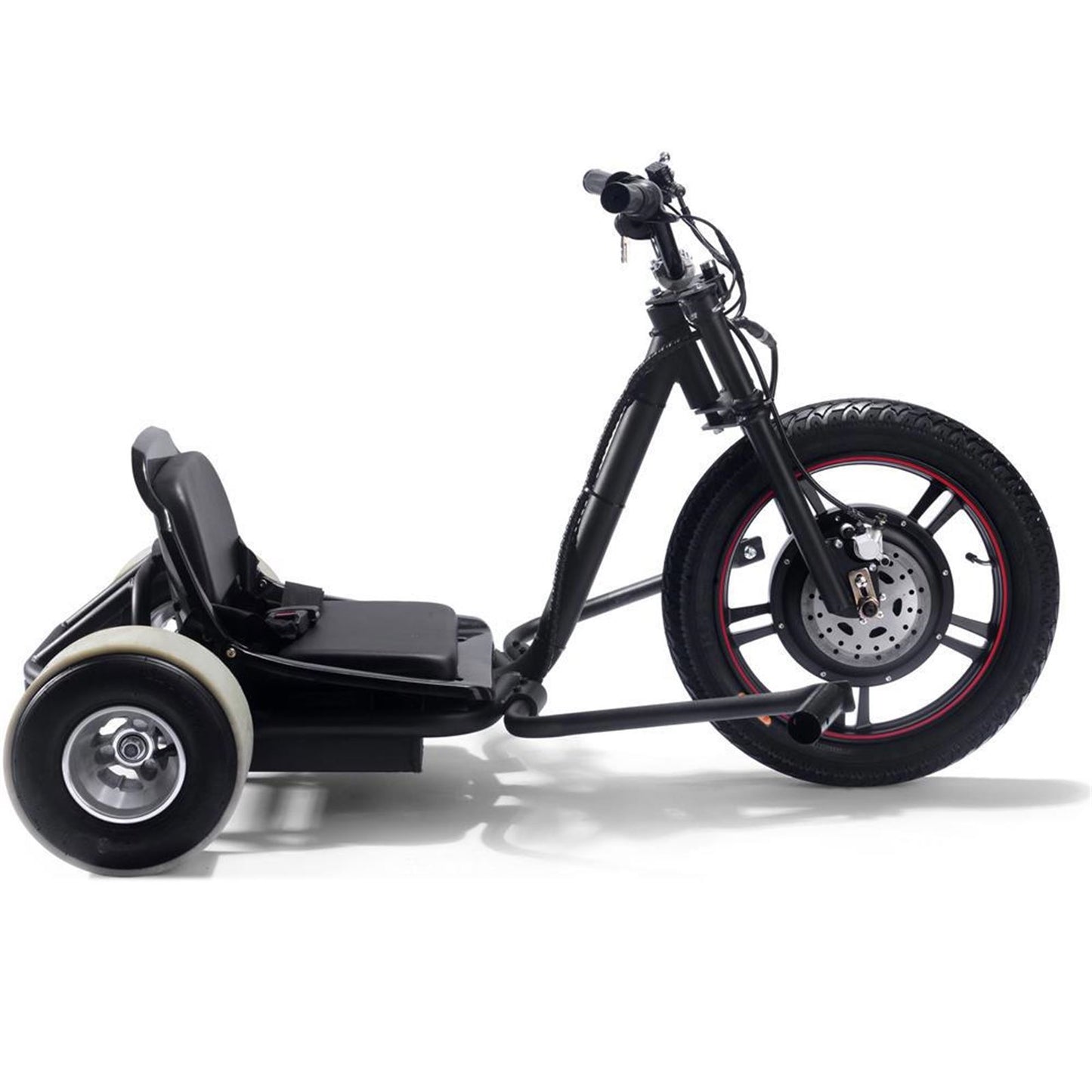MotoTec USA Drifter 48v 800w Electric Trike MT-Drifter-800-Lithium_Black_1160045