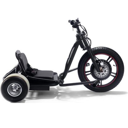 MotoTec USA Drifter 48v 800w Electric Trike MT-Drifter-800-Lithium_Black_1160045