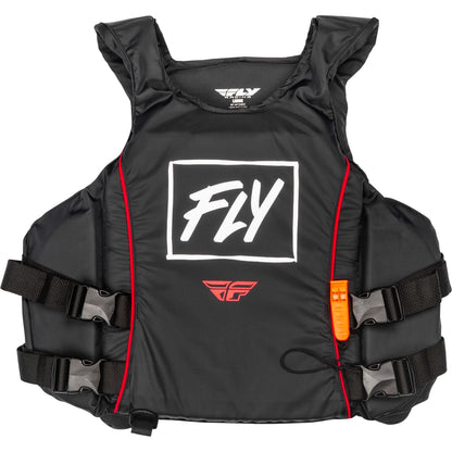 Fly Racing Pullover Flotation Life Vest - Black/White/Red - XL 221-30300X_1160320