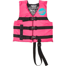 Fly Racing Child Flotation Life Vest - Neon Pink/Teal 221-30320_1160330