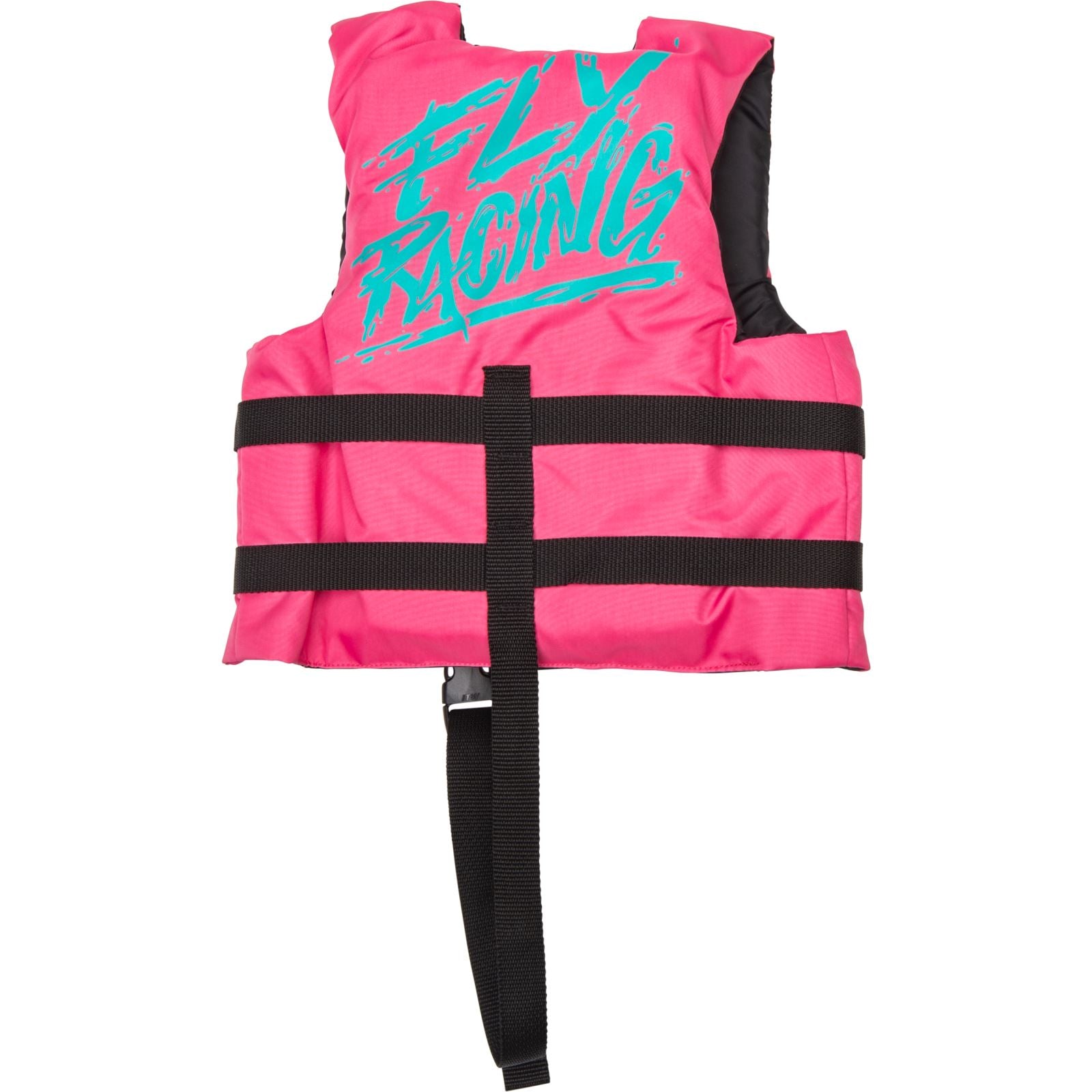 Fly Racing Child Flotation Life Vest - Neon Pink/Teal 221-30320_1160331