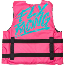 Fly Racing Youth Flotation Life Vest - Neon Pink/Teal 221-30330_1160311