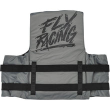 Fly Racing Nylon Flotation Life Vest - Grey/Black - 3XL 221-304113X_1160421