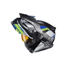 ScorpionEXO EXO-AT950 Cold Weather Helmet ZEC - Dual Pane - Blue/Hi-Viz - 2XL [MPN: 95-1807-SD]_1367246