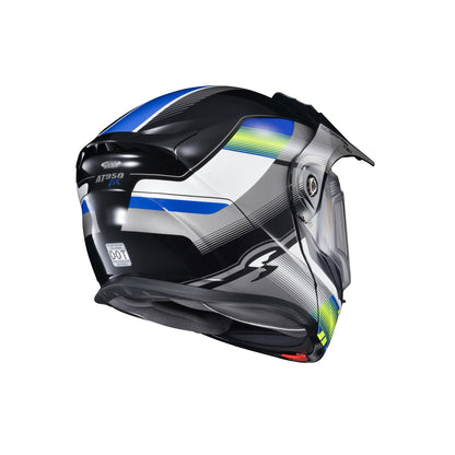 ScorpionEXO EXO-AT950 Cold Weather Helmet ZEC - Dual Pane - Blue/Hi-Viz - 2XL [MPN: 95-1807-SD]_1367248