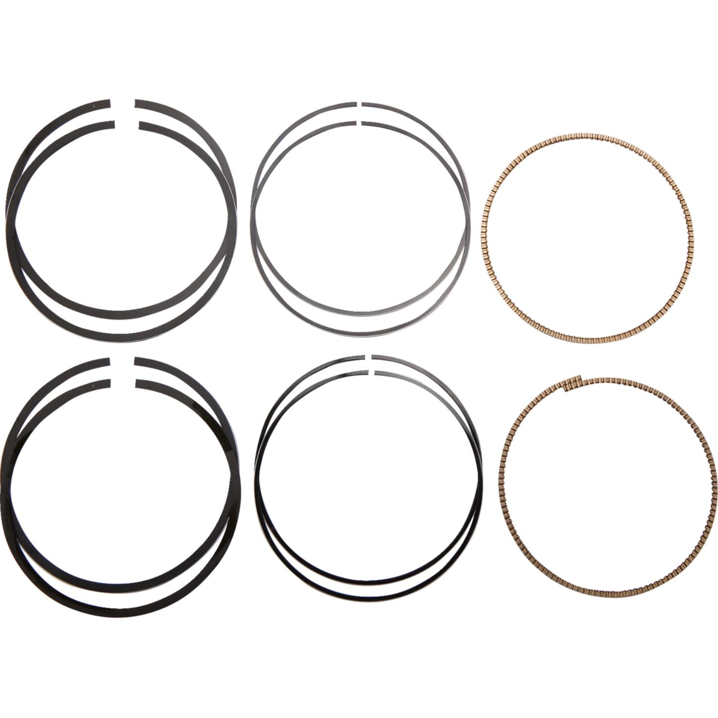 Drag Specialties Ring Set - 107" Motor - M8 - Standard 0912-0950_1376510