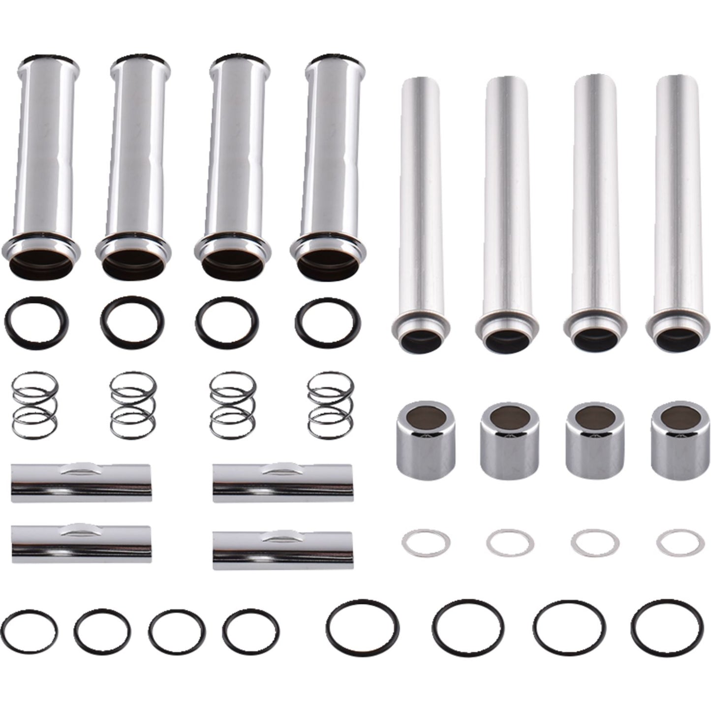 Drag Specialties Pushrod Tube Kit - Chrome - M8 0940-2105_1393368