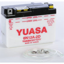 Yuasa Battery 6N12A-2D Conventional electrolyte Sold Separately YUAM2612D_195659