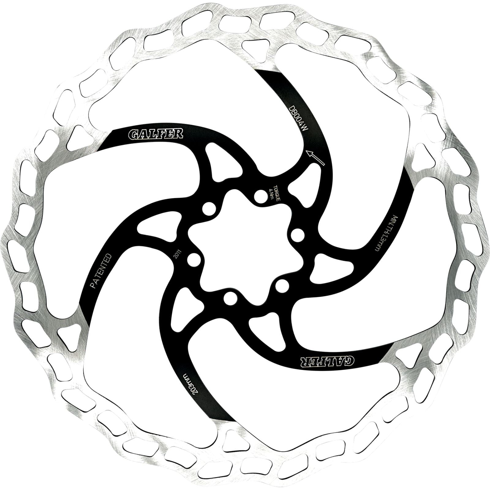 Galfer Wave Brake Rotor - 203 mm x 1.8 mm [MPN: DB004W]_1160388