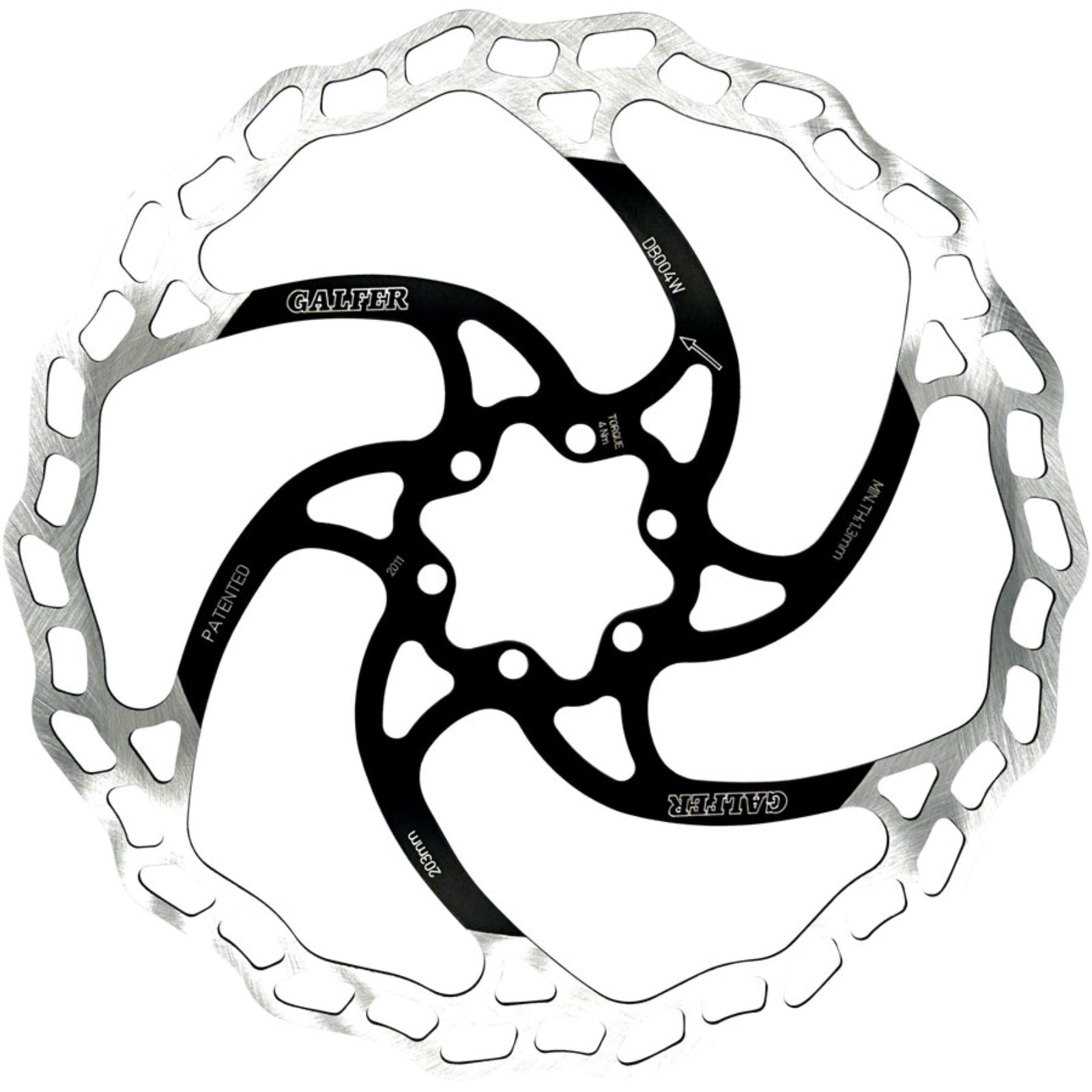 Galfer Wave Brake Rotor - 203 mm x 1.8 mm [MPN: DB004W]_1361195