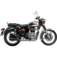 Leovince Classic Racer Black Edition Slip-On Muffler for Royal Enfield [MPN: 15008B]_1164856