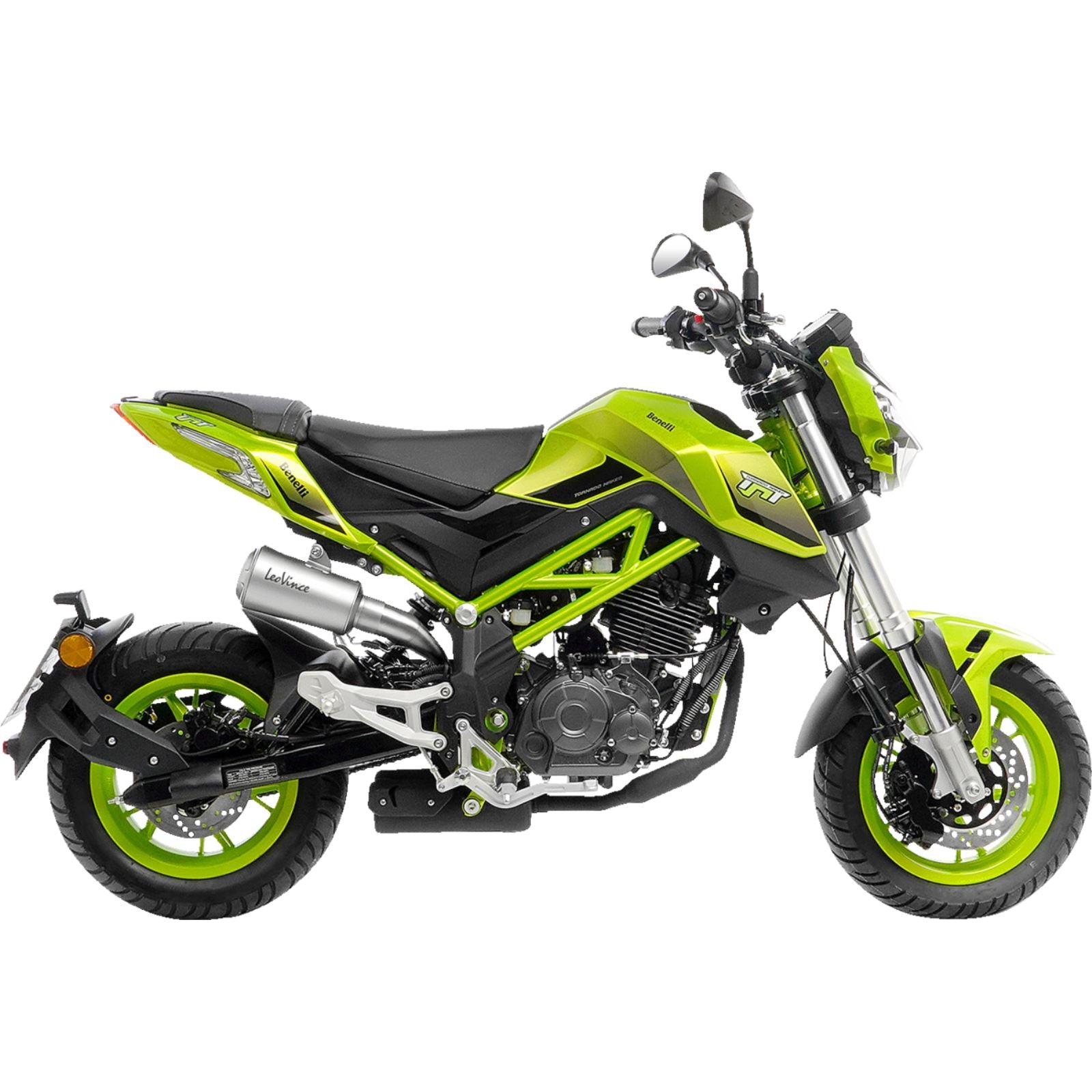 Leovince LV-10 Slip-On Muffler - Stainless Steel for 2018-2023 Benelli TNT 135 [MPN: 15262]_1362766