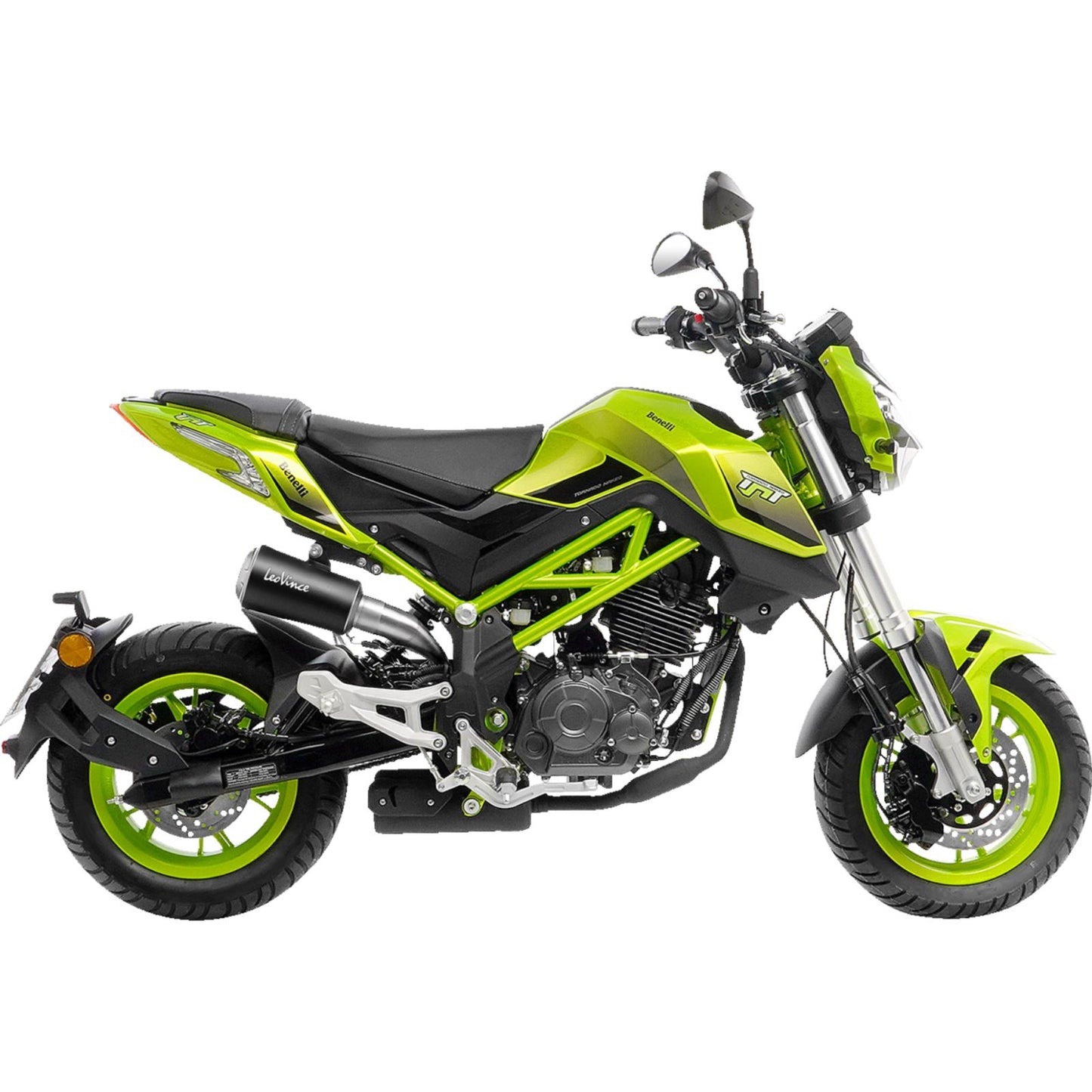 Leovince LV-10 Slip-On Muffler - Black Edition for 2018-2023 Benelli TNT 135 [MPN: 15262B]_1362767