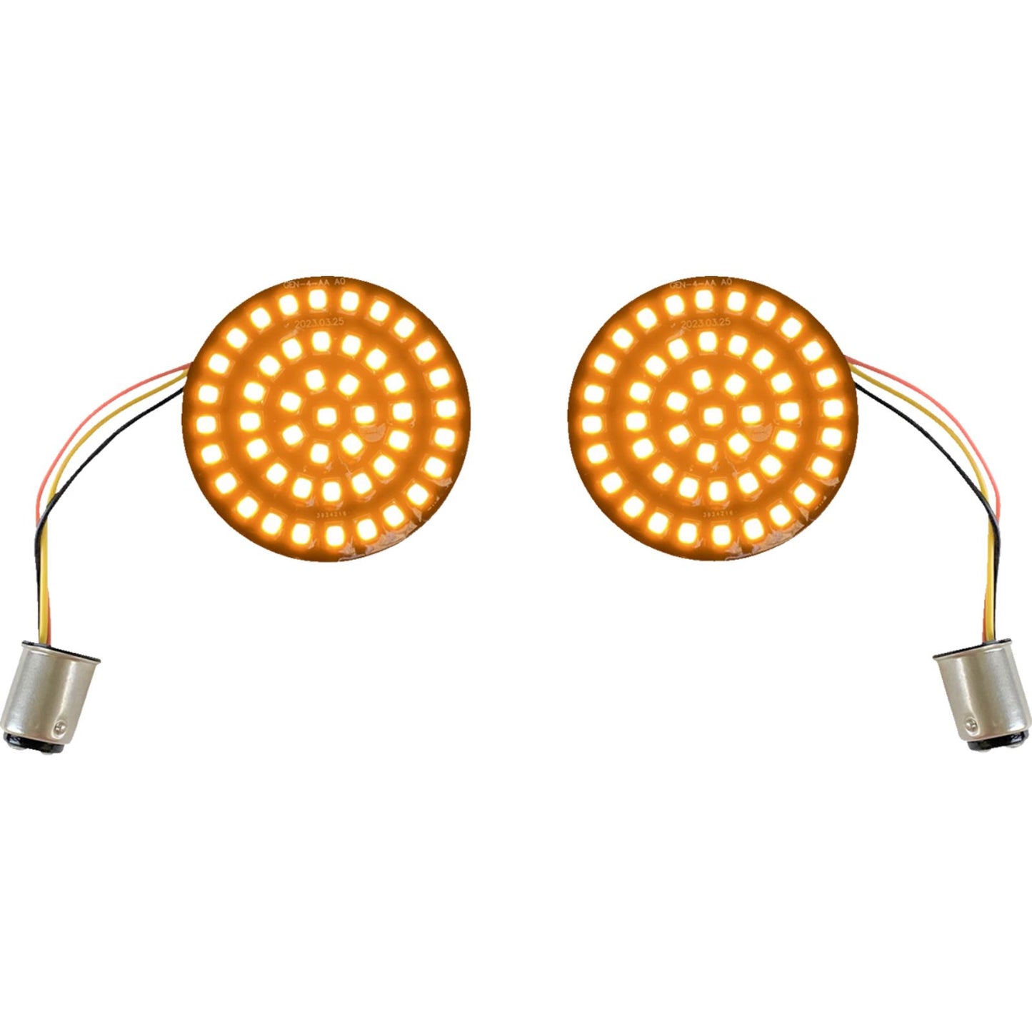 Custom Dynamics Turn Signal Insert - LED - Amber - 1157 GEN-4-A-1157_1167082