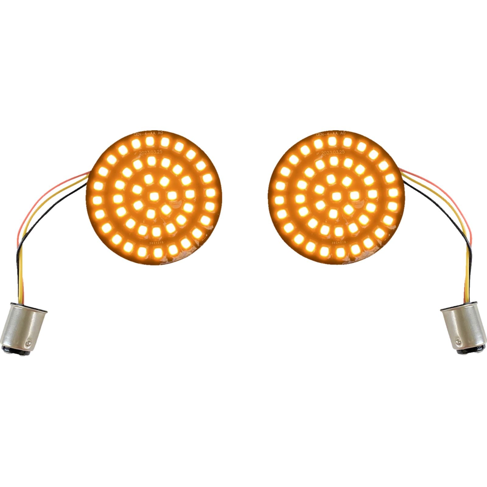 Custom Dynamics Turn Signal Insert - LED - Amber - 1157 GEN-4-A-1157_1167082