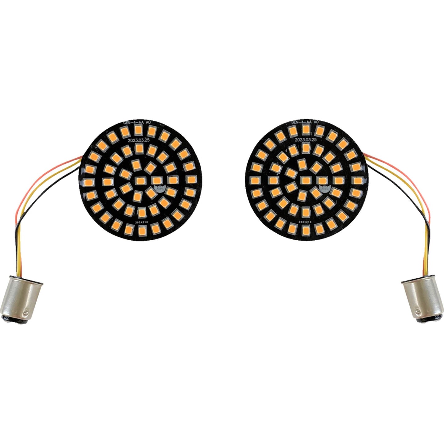 Custom Dynamics Turn Signal Insert - LED - Amber - 1157 GEN-4-A-1157_1167081