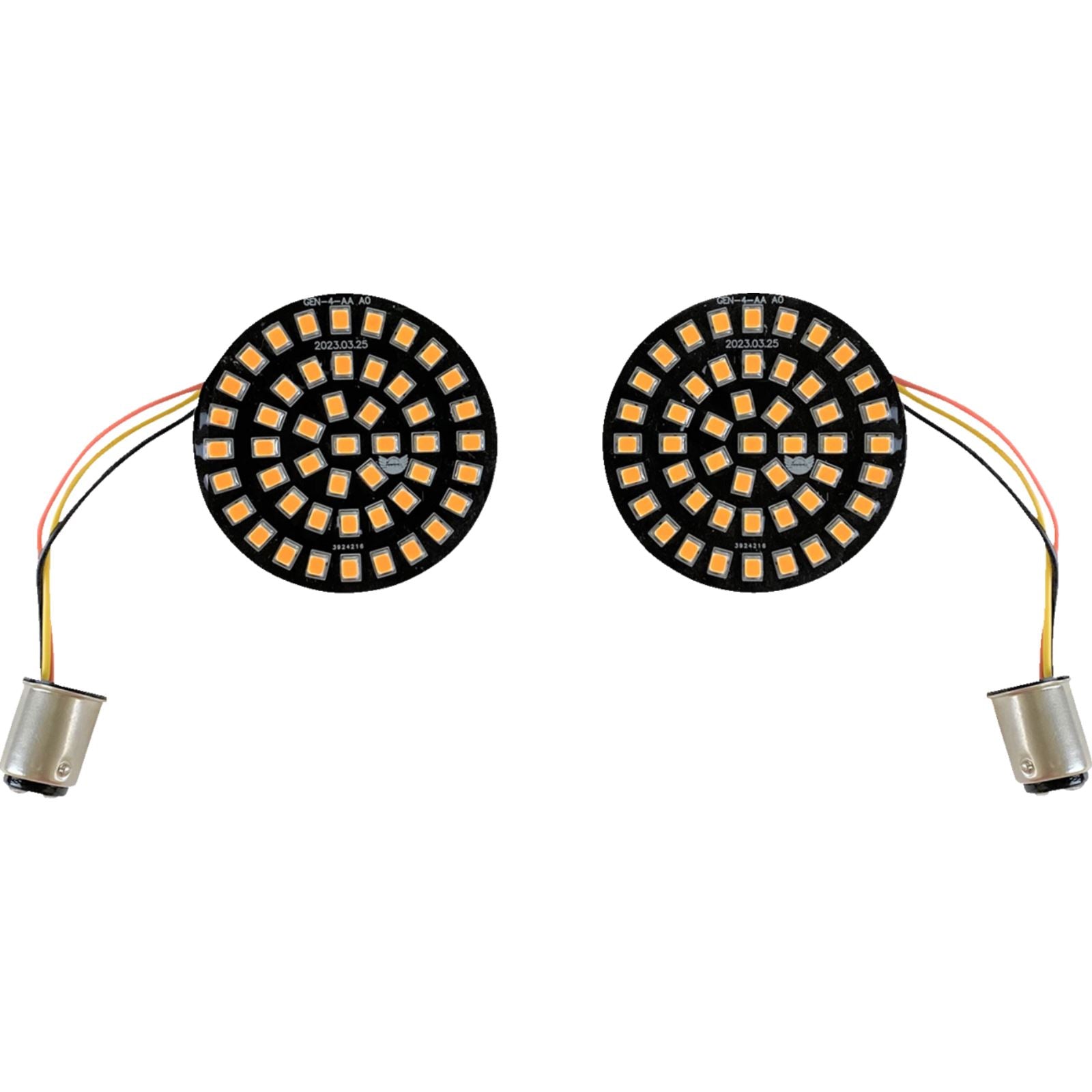 Custom Dynamics Turn Signal Insert - LED - Amber - 1157 GEN-4-A-1157_1167081