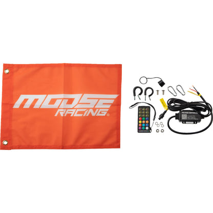 Moose Offroad 3' Whip Light - RGB - Black - Chase SB-CHSBTR-131PU_1160506