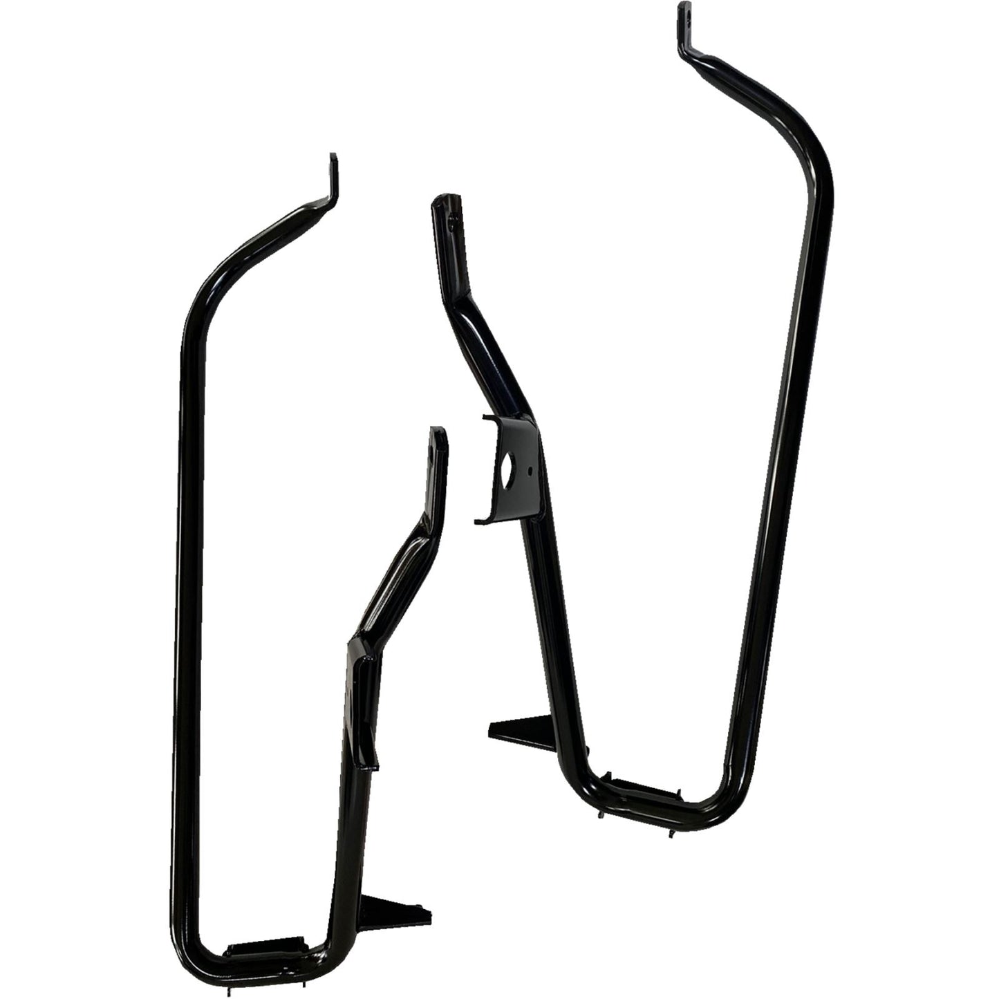 Drag Specialties Saddlebag Support Brackets - Black - '09-'13 FLT 3501-1975_1160748