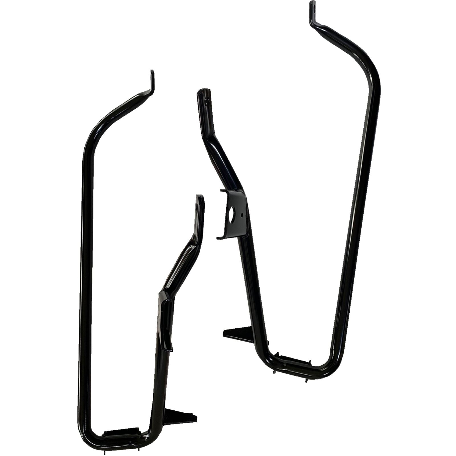 Drag Specialties Saddlebag Support Brackets - Black - '09-'13 FLT 3501-1975_1160748
