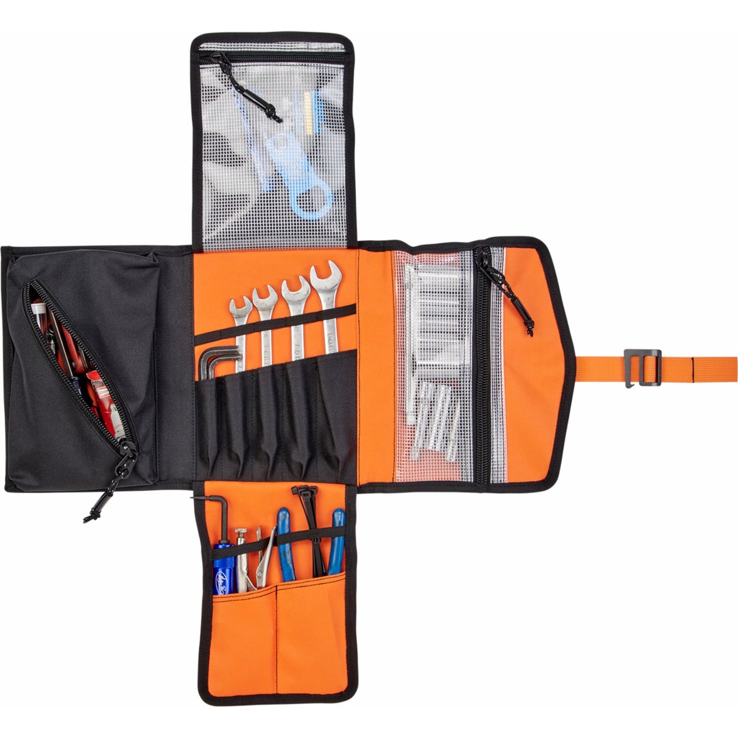 Biltwell Inc. EXFIL-0 2.0 Tool Roll - Black - Tools not included [MPN: 3017-01]_1166432
