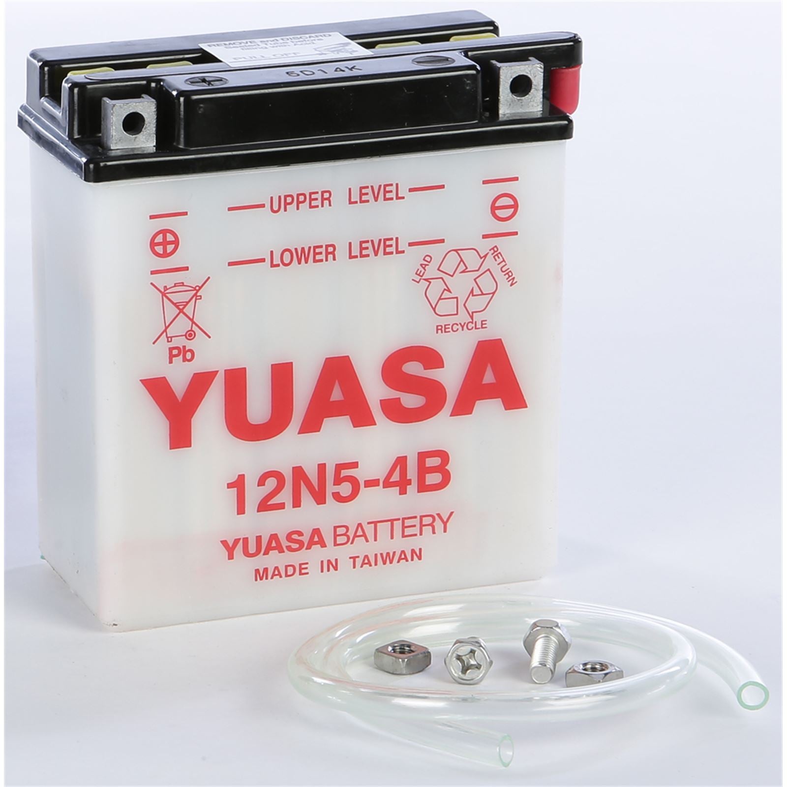 Yuasa Battery 12N5-4B Conventional electrolyte Sold Separately YUAM2250B_195660