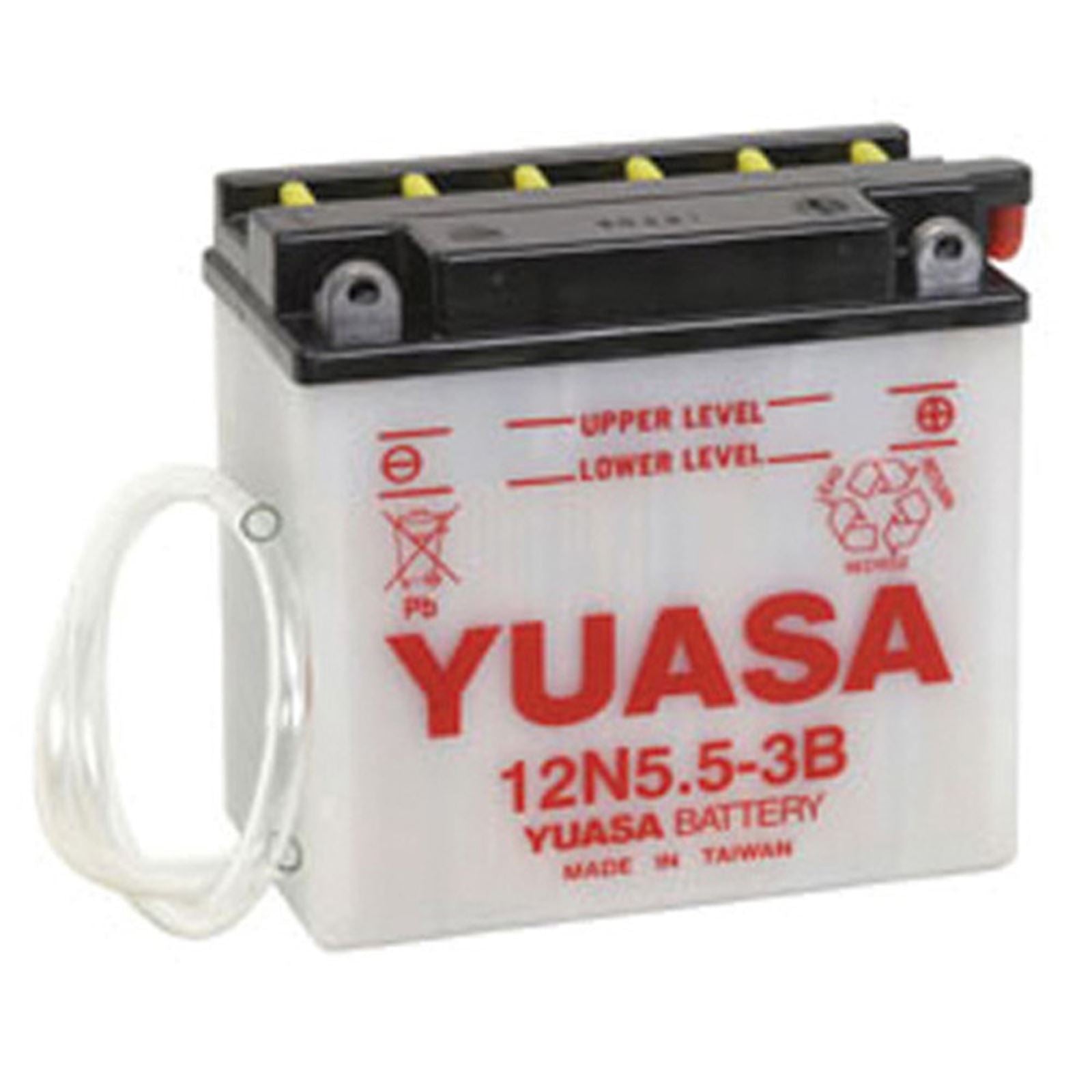 Yuasa Battery 12N5.5-3B Conventional electrolyte Sold Separately YUAM2255B_591015