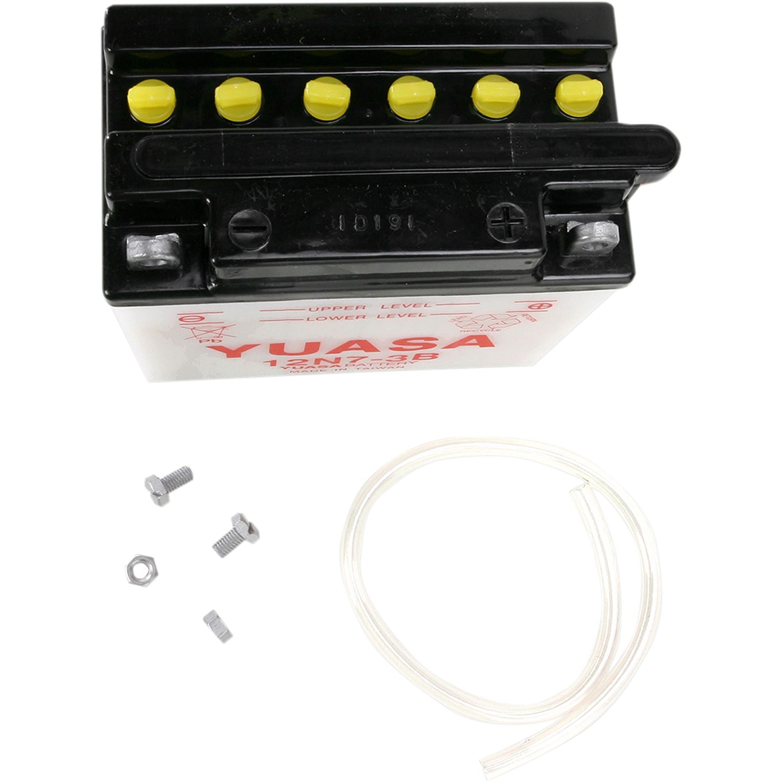 Yuasa Battery 12N7-3B Conventional electrolyte Sold Separately YUAM2273B_501429