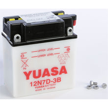 Yuasa Battery 12N7D-3B Conventional electrolyte Sold Separately YUAM227DB_195666