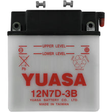 Yuasa Battery 12N7D-3B Conventional electrolyte Sold Separately YUAM227DB_501433