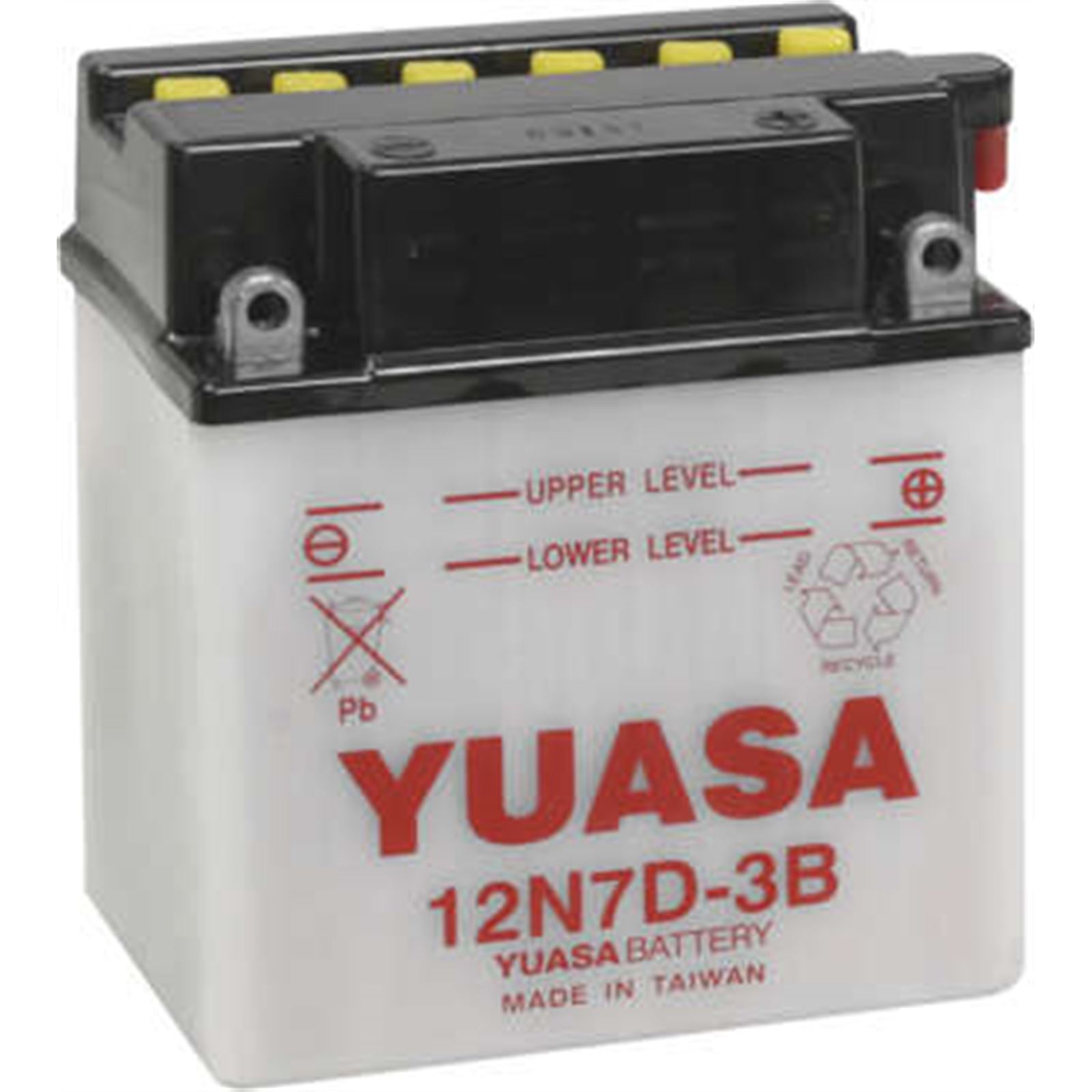 Yuasa Battery 12N7D-3B Conventional electrolyte Sold Separately YUAM227DB_195667