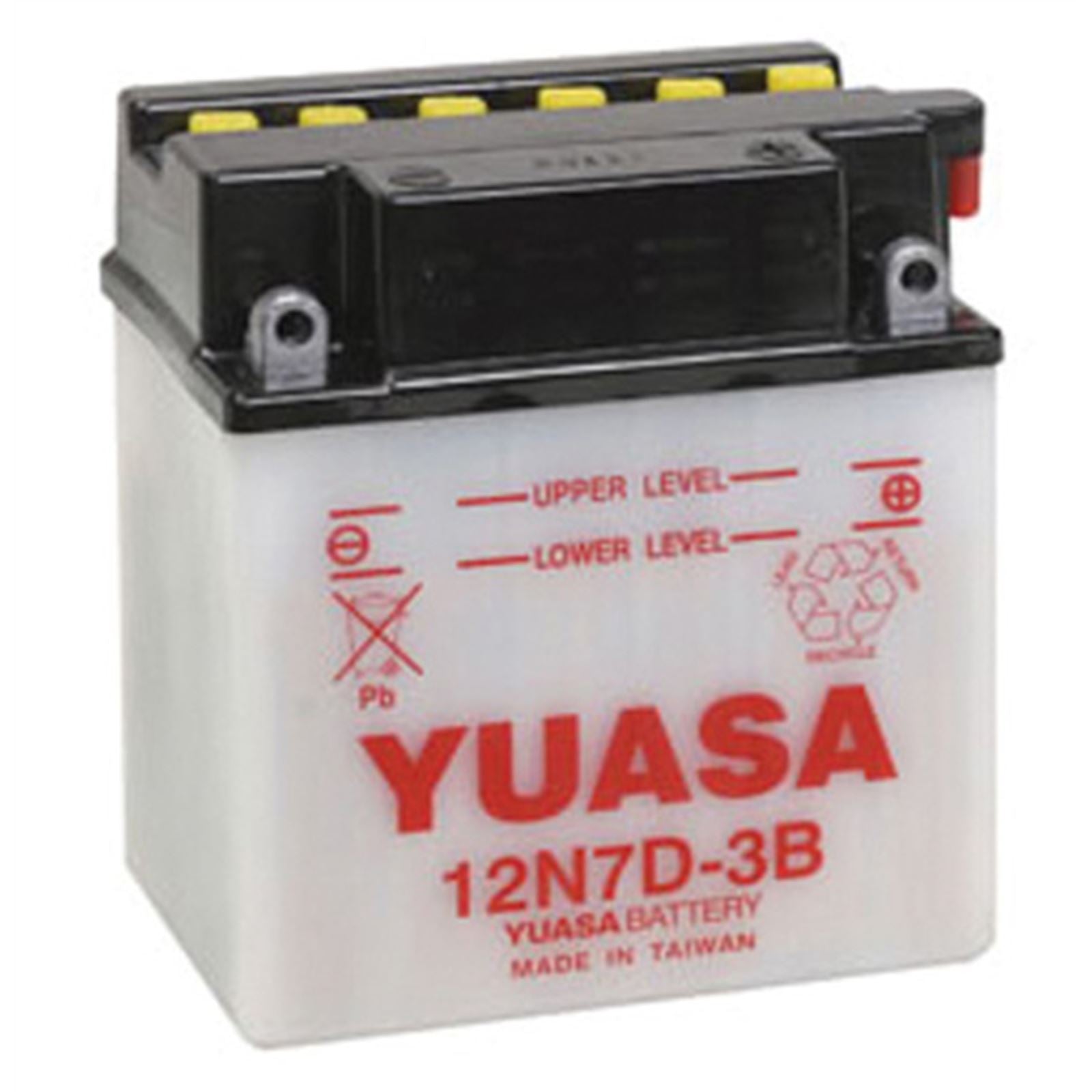 Yuasa Battery 12N7D-3B Conventional electrolyte Sold Separately YUAM227DB_591018