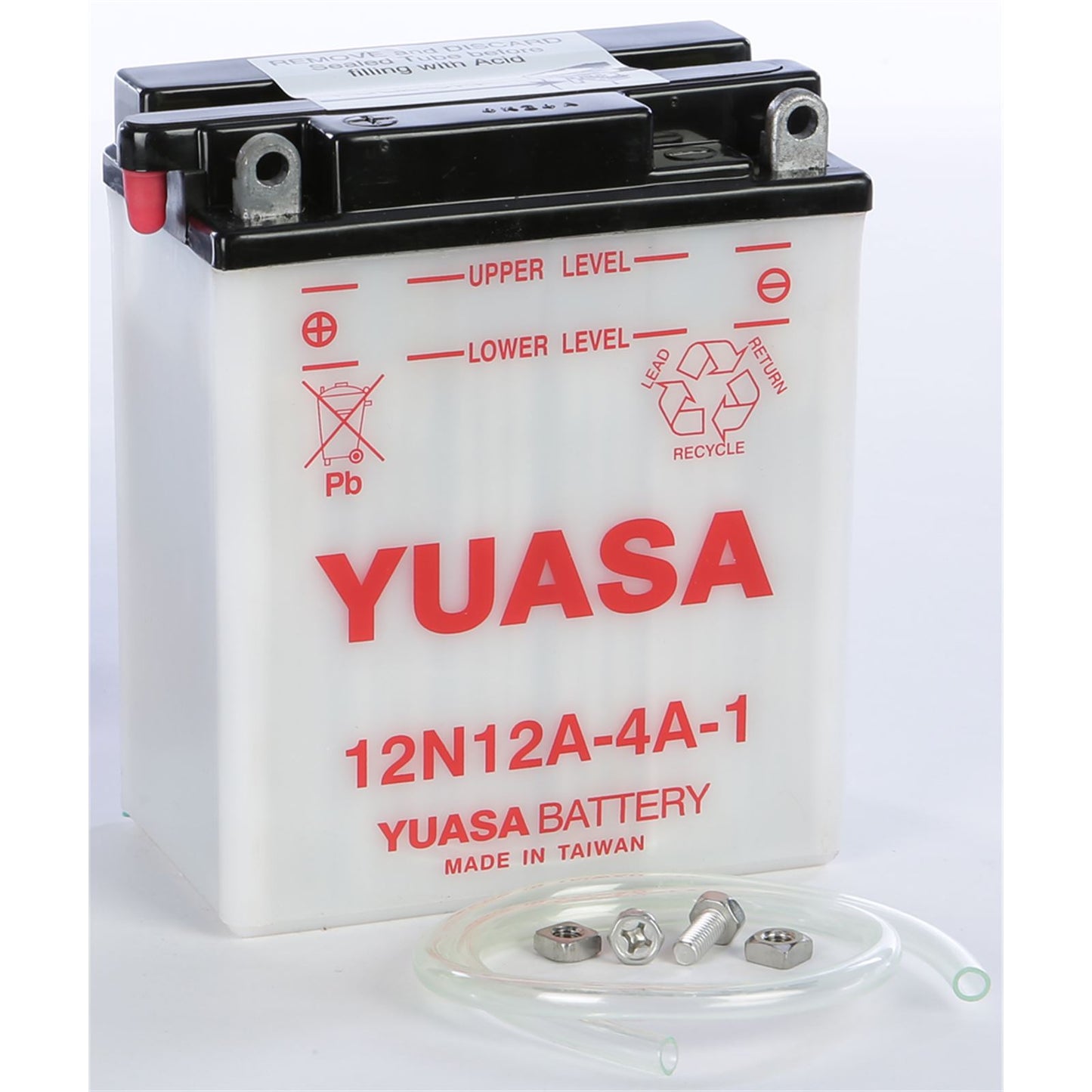 Yuasa Battery 12N12A-4A-1 Conventional electrolyte Sold Separately YUAM2221B_195669