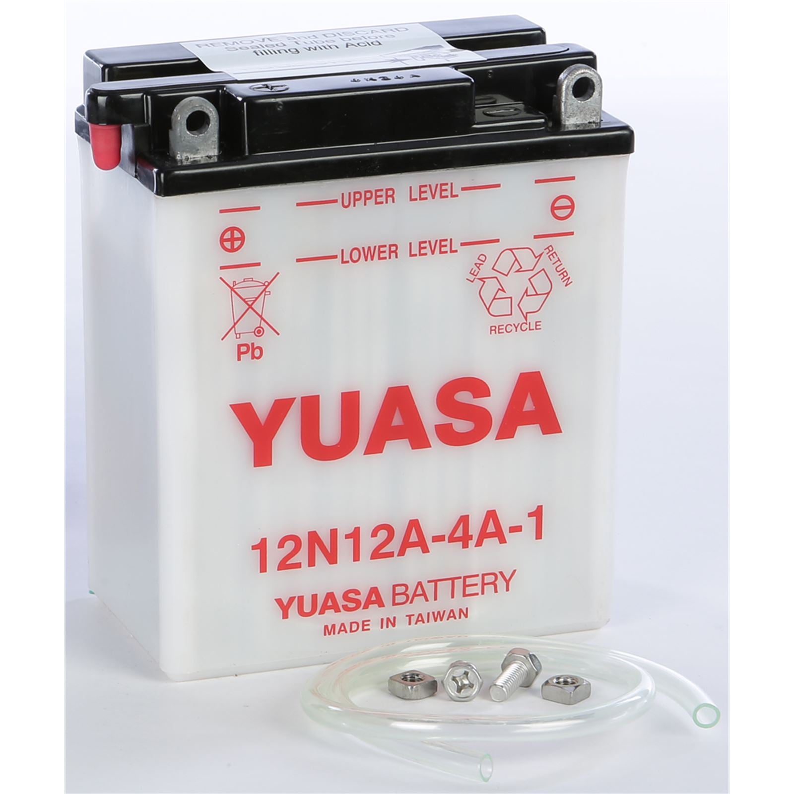 Yuasa Battery 12N12A-4A-1 Conventional electrolyte Sold Separately YUAM2221B_195669