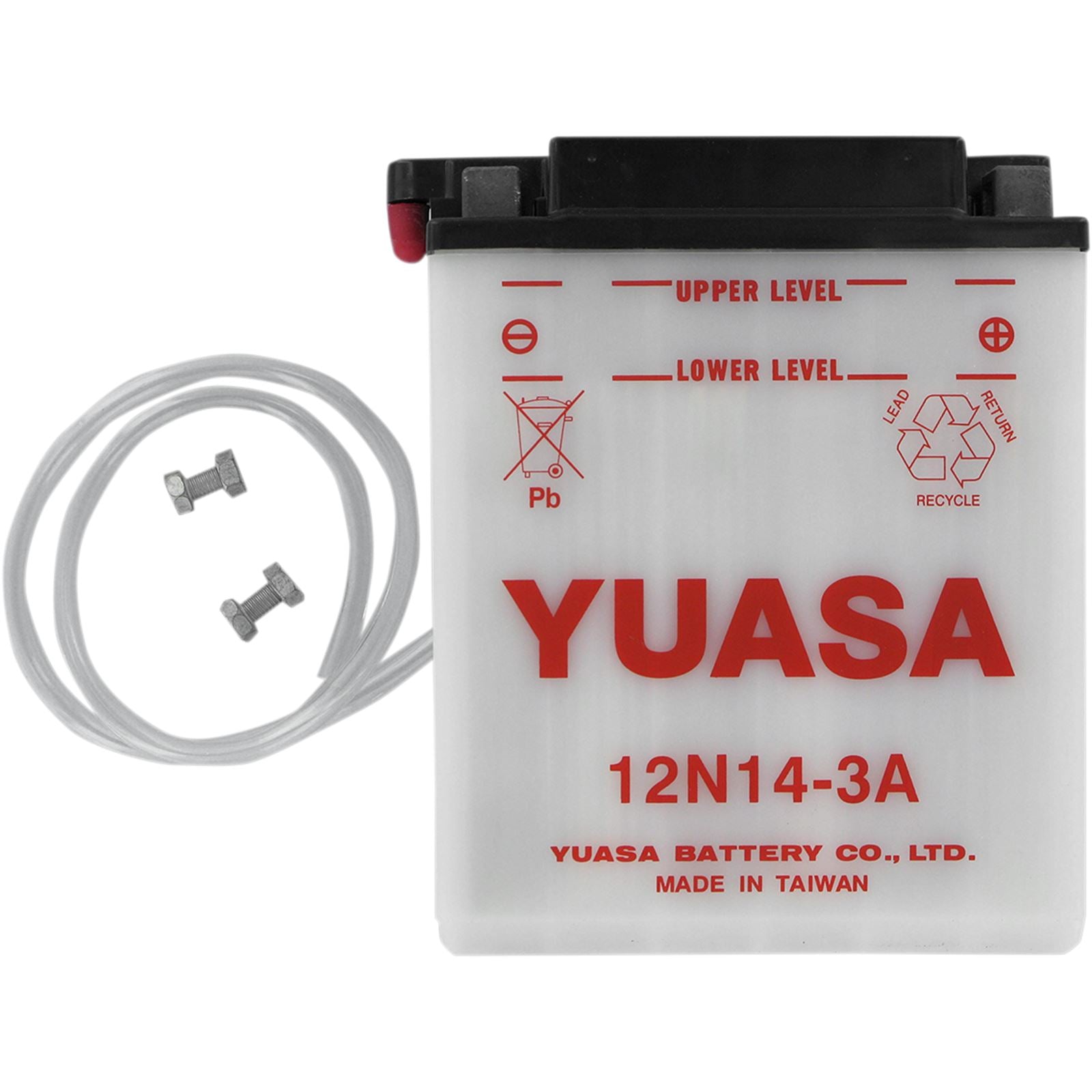 Yuasa Battery 12N14-3A Conventional electrolyte Sold Separately YUAM2241B_501421