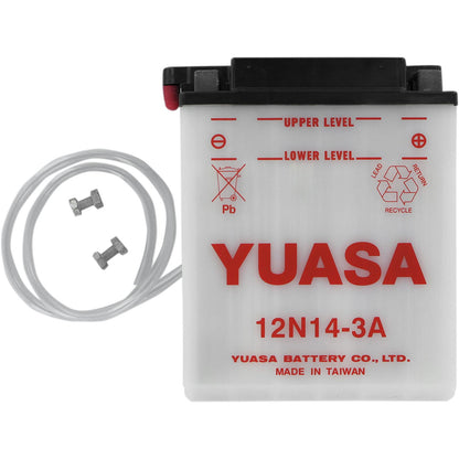 Yuasa Battery 12N14-3A Conventional electrolyte Sold Separately YUAM2241B_501421