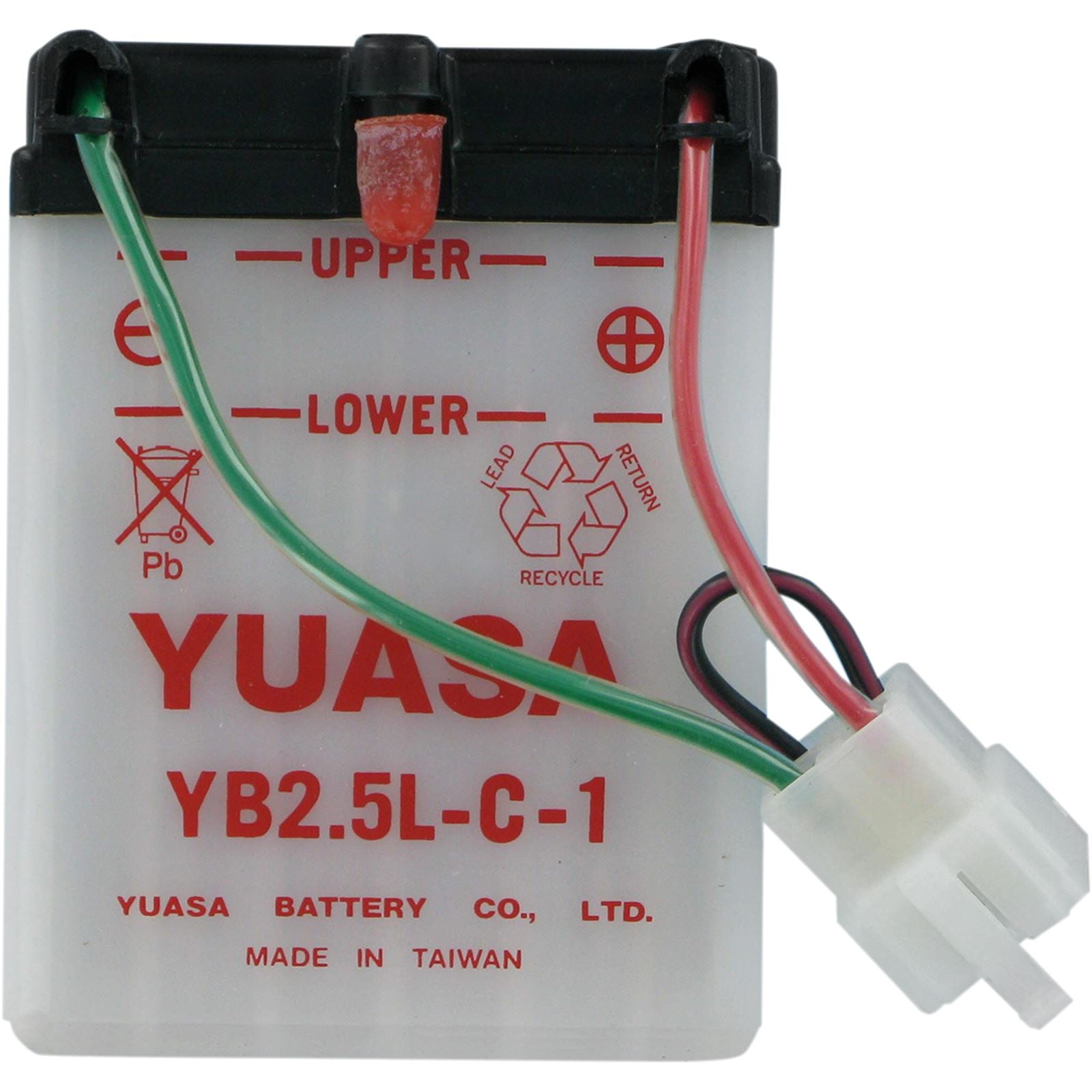 Yuasa Battery YB2.5L-C-1 Conventional electrolyte Sold Separately YUAM22LC1_898055