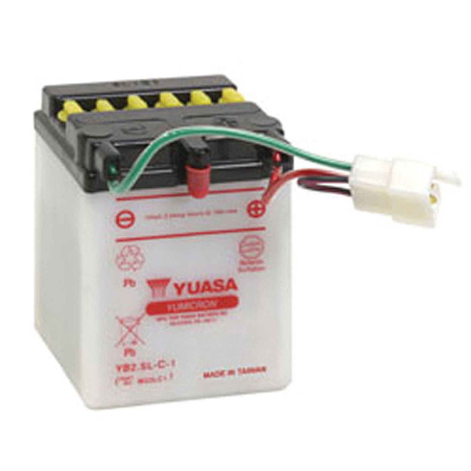 Yuasa Battery YB2.5L-C-1 Conventional electrolyte Sold Separately YUAM22LC1_591023
